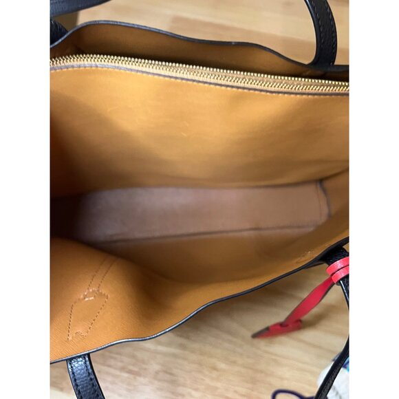 AUTHENTIC TORY BURCH BLACK PERRY SHOULDER BAG - Picture 8 of 11